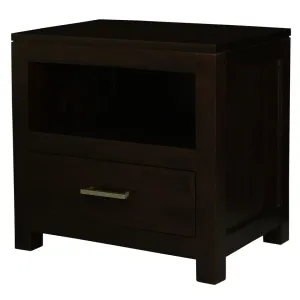 CT Paris Solid Timber 1 Drawer Lamp Table thumbnail 8