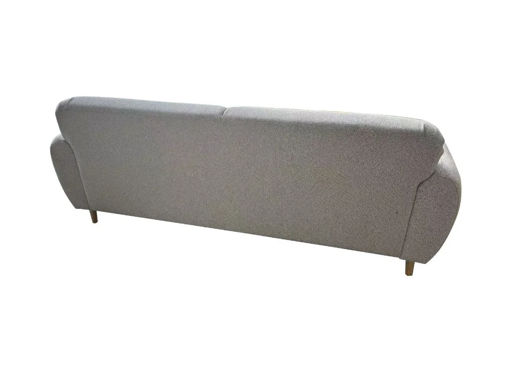 VI Alwyn Fabric Upholstered 3 Seater Sofa