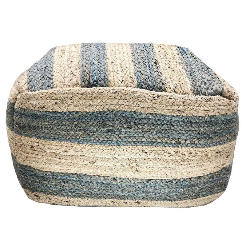 SH Fuzou Jute Upholstered Ottoman