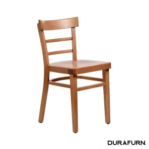 FL Vienna Solid Timber with Ply Seat Hospitality Chair thumbnail 2