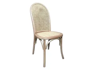 MF Tropez Beechwood Frame Rattan Seat Dining Chair thumbnail 2