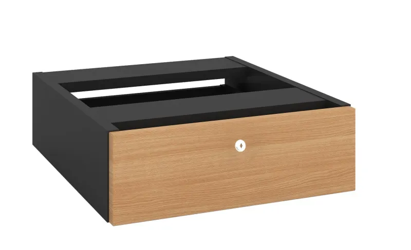 GP OMsystem Commercial Office Fix Desk Pedestal 1 Drawer