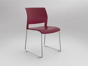 OL Game Sled Base Visitor Stacking Chair thumbnail 5
