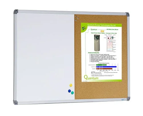 VC Combi Magnetic Whiteboard and Corkboard Combo thumbnail 1