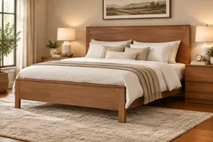 MD Pathway Solid Timber Queen Bed Frame thumbnail 3