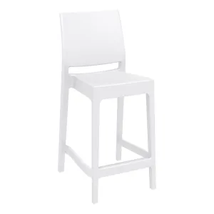 FL Maya Hospitality Outdoor Stackable Bar Stool thumbnail 9