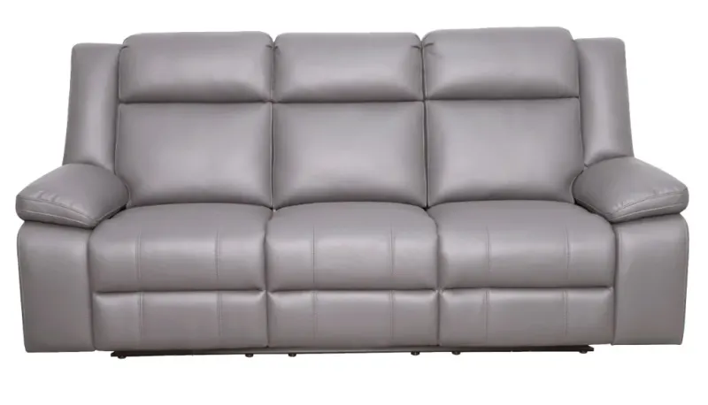 VI Cooper Fabric Upholstered 3 Seater Electrical Recliner Lounge