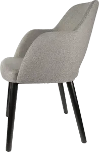 FL Sorbet Fabric Upholstered Timber Legs Hospitality Chair thumbnail 9