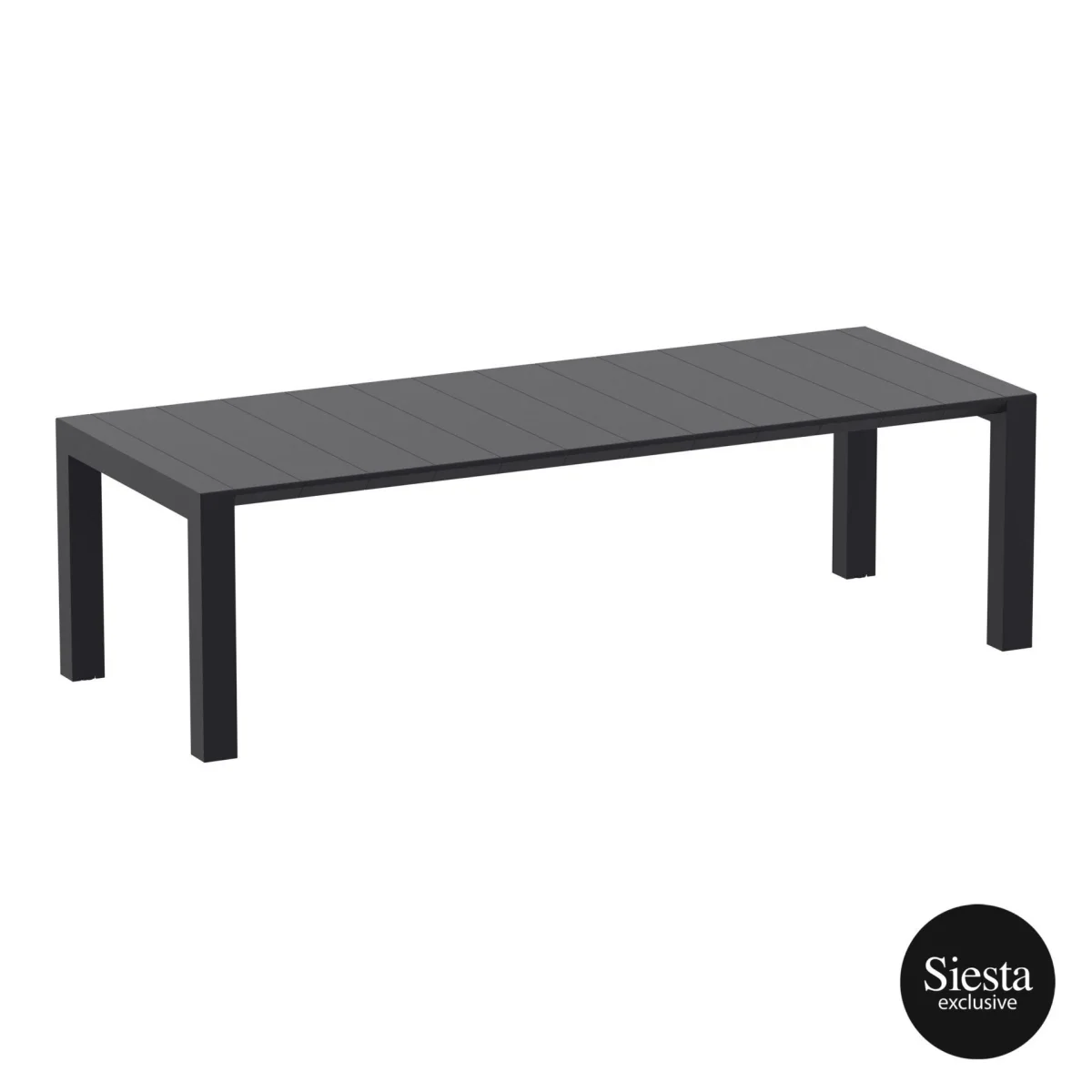 FL Vegas 8 Seater Hospitality Outdoor Extendable Dining Table with Air XL Armchair