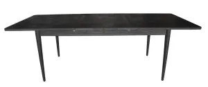 VI Patchwood Solid Timber Leg Veneer Top Extendable Dining Table thumbnail 1