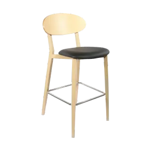 FL Atlanta Upholstered Seat Aluminium Frame Hospitality Barstool thumbnail 9