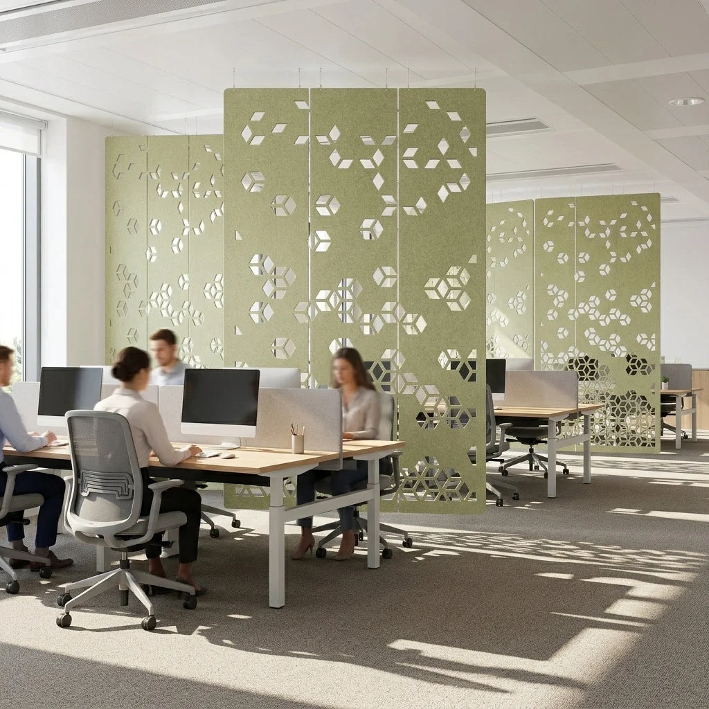 RL Canopy Decorative Workplace Divider Hanging Screen