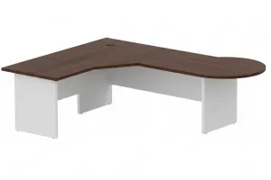 DD CC Plus 3 Piece Bulb End Corner Workstation thumbnail 1