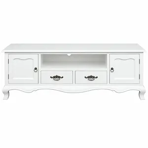 CT French Provincial Solid Timber 2 Door 2 Drawer Entertainment Unit thumbnail 7