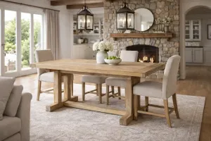 MF Athens Solid Timber Dining Table thumbnail 4