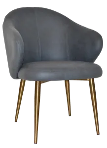 EZ ARM CHAIR HUGO METAL (SLIM) BRASS thumbnail 1