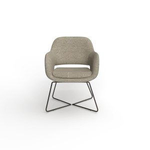 OL Elaro Fabric Upholstered Breakout Armchair thumbnail 4