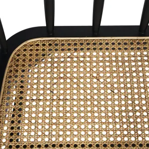 SH Shelly Solid Timber Bench Seat - Black thumbnail 3