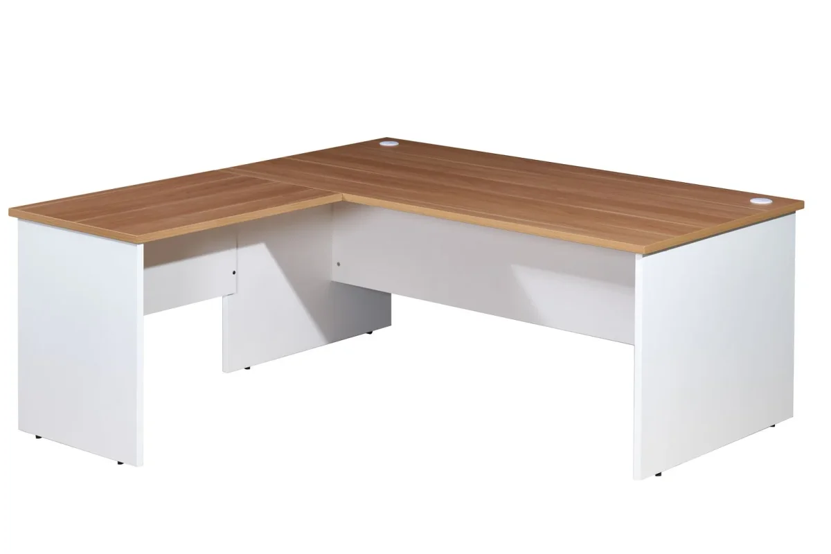 GP Virginia System Radial Corner Workstation