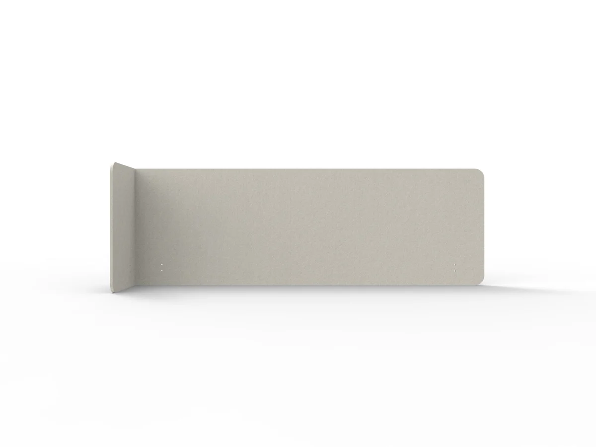 RL Acouline  Quarter Left End Wrap Screen for Workstation