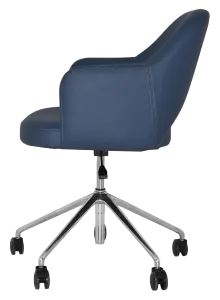 EZ ARM CHAIR ALBURY CASTOR V2 POLISHED ALUM thumbnail 18