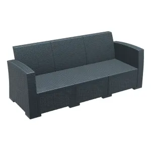 FL Monaco Hospitality Outdoor 3 Seater Lounge thumbnail 3