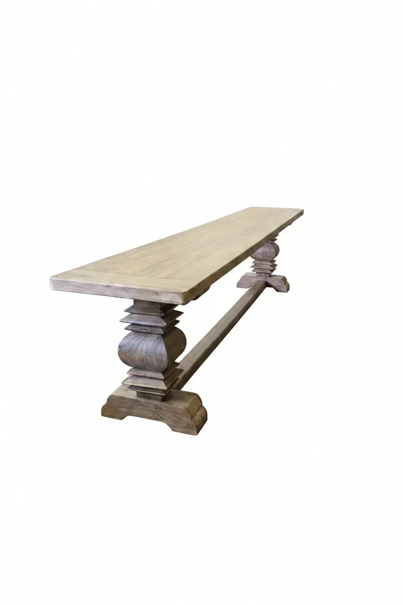 MF Mulhouse Recycled Elm Timber Dining Bench
