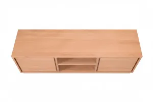MD Moni Solid Timber 2 Door 2 Niche TV Unit thumbnail 2