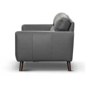 VI Sonoma 3 Seater + 2 Seater Leather Lounge Set thumbnail 5