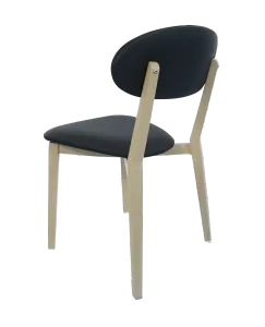 FL Atlanta Vinyl Upholstered Hospitality Stackable Dining Chair thumbnail 4