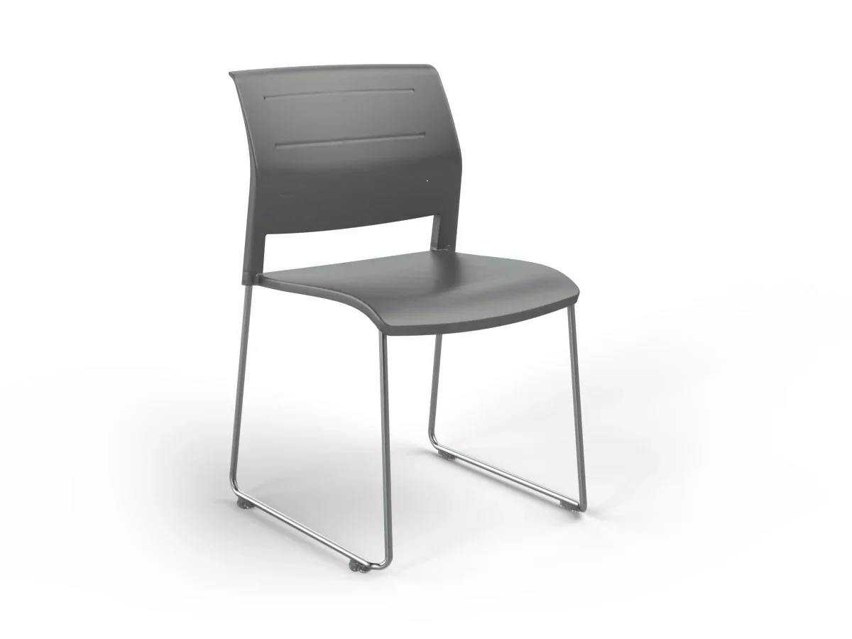 OL Game Sled Base Visitor Stacking Chair