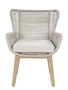 VI Marrakesh Solid Timber Shaded Outdoor Armchair with Cushion thumbnail 2