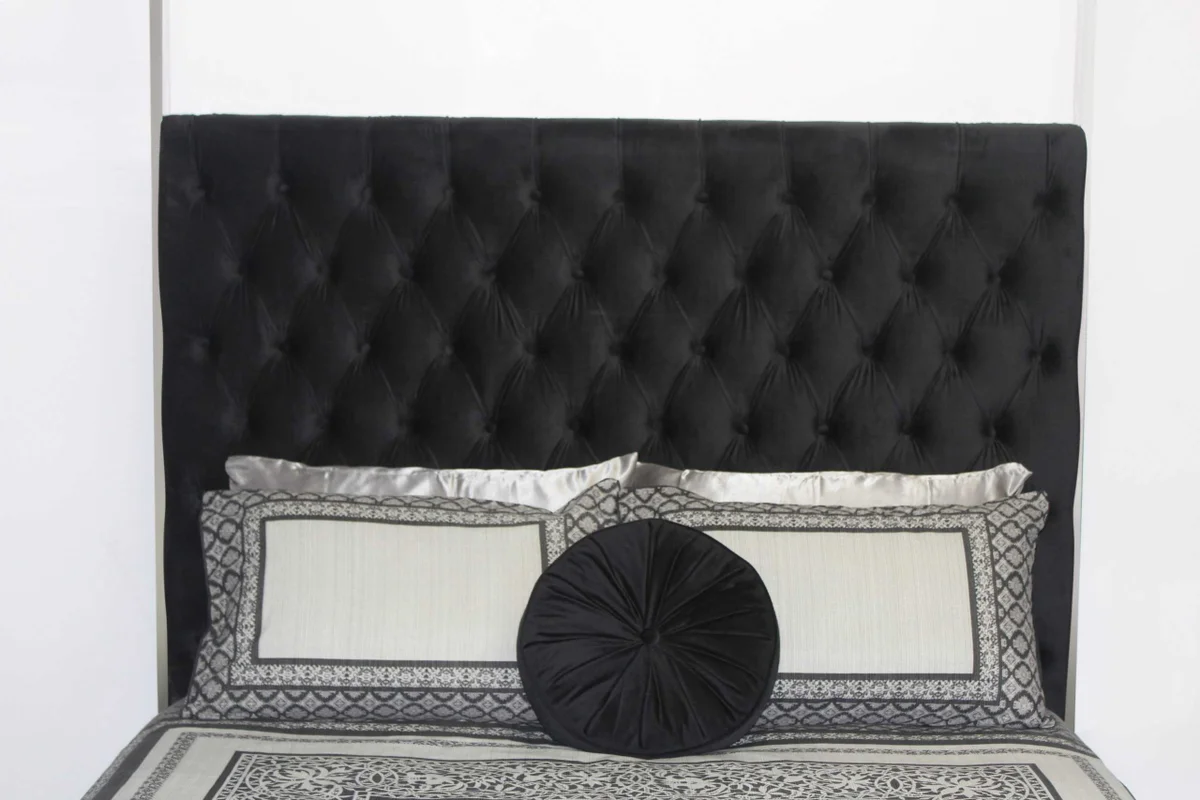 BT Alexandria Velvet Upholstered 4 Poster Queen Bed