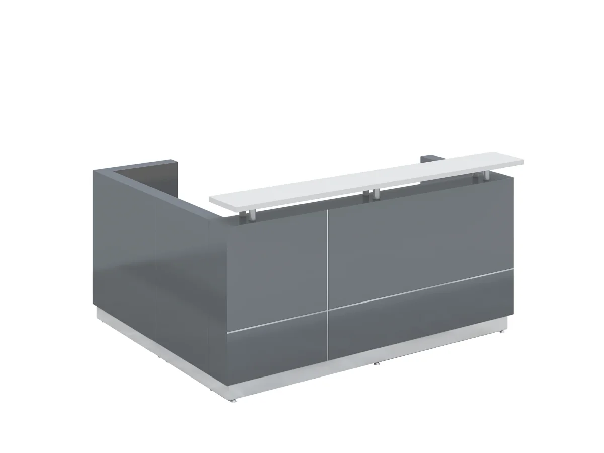 GP Hugo Reception Counter in 2 Pack Finish and Stone Hob thumbnail 5