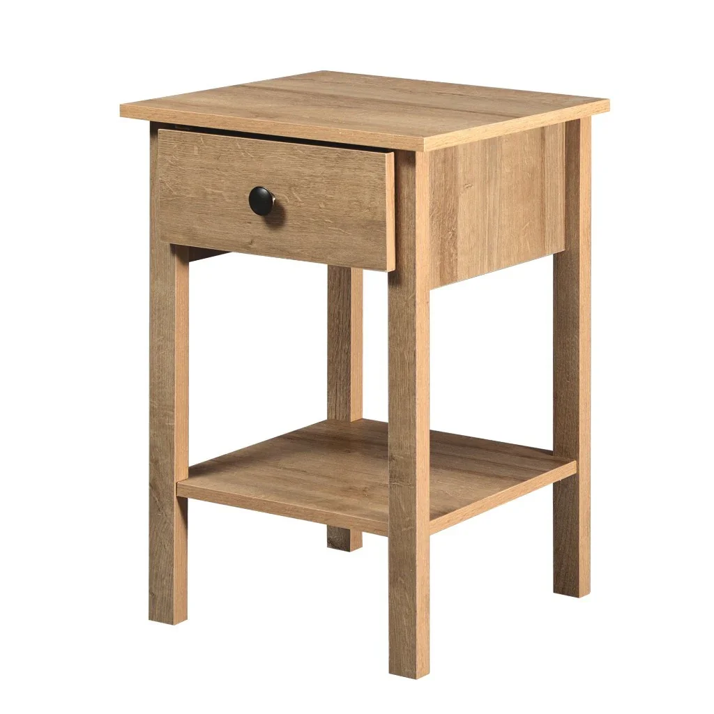 VI Declan 1 Drawer and Shelf Bedside Table