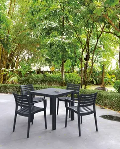 FL Ares 5 Piece Outdoor Dining Setting with Artemis Armchair thumbnail 4