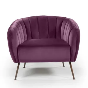 BT Monet Velvet Upholstered Accent Chair thumbnail 8