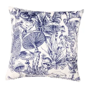 BT Toile Bird Print Fabric Upholstered Accent Chair thumbnail 5