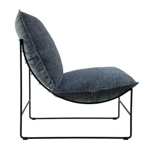 CR Drew Fabric Upholstered Metal Leg Accent Chair thumbnail 5