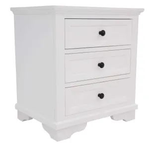 VI Vienna Solid Timber Frame 3 Drawer Bedside thumbnail 4