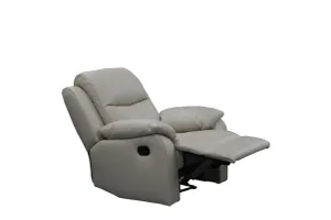 VI Sussex Leather Upholstered Single Seater Recliner Lounge thumbnail 5