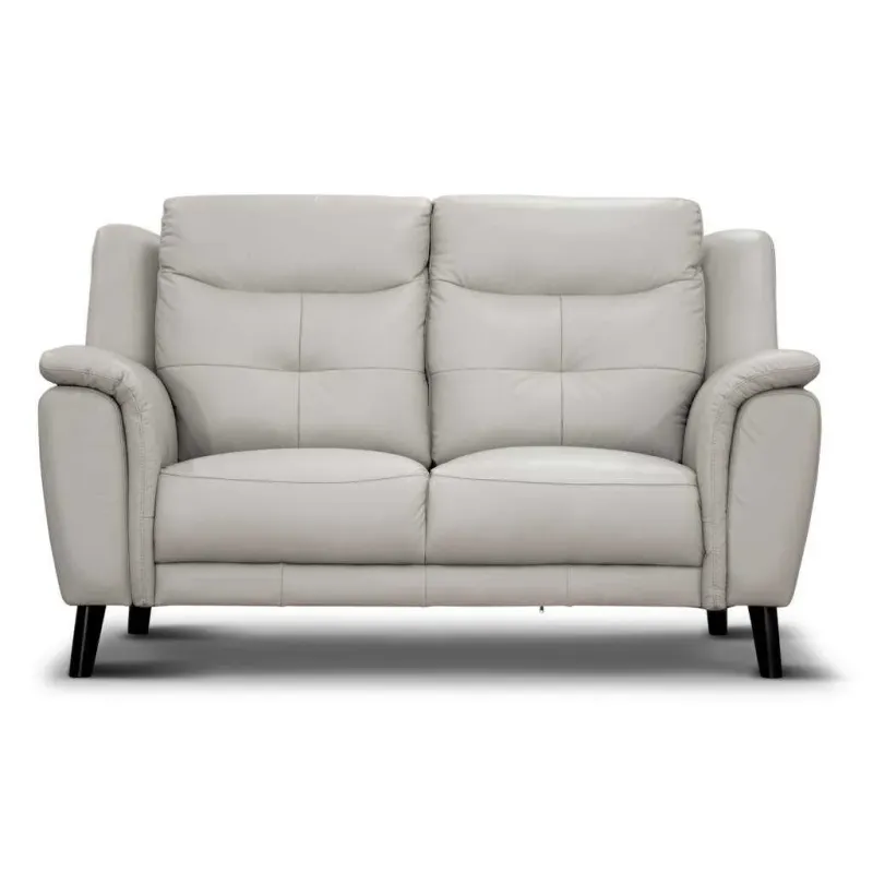 VI Georgia 2 Seater Leather Lounge