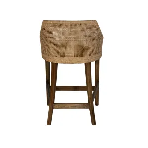 CR Tennessee Timber Frame Rattan Counter Stool thumbnail 12