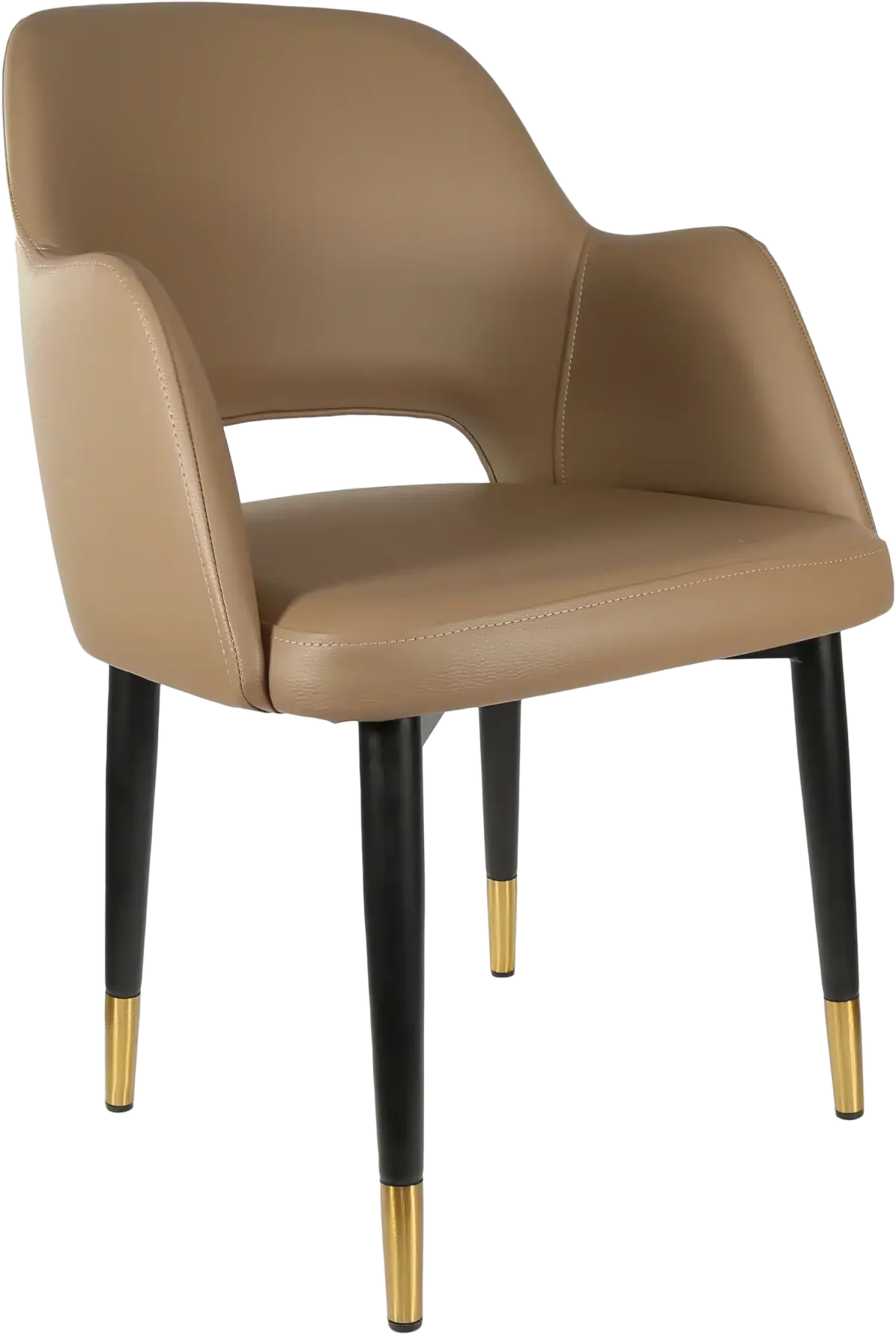 FL Sorbet Vinyl Upholstered Metal Legs Hospitality Chair