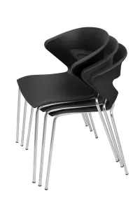 RL Taurus Stackable Metal 4 Leg Hospitality Chair thumbnail 2
