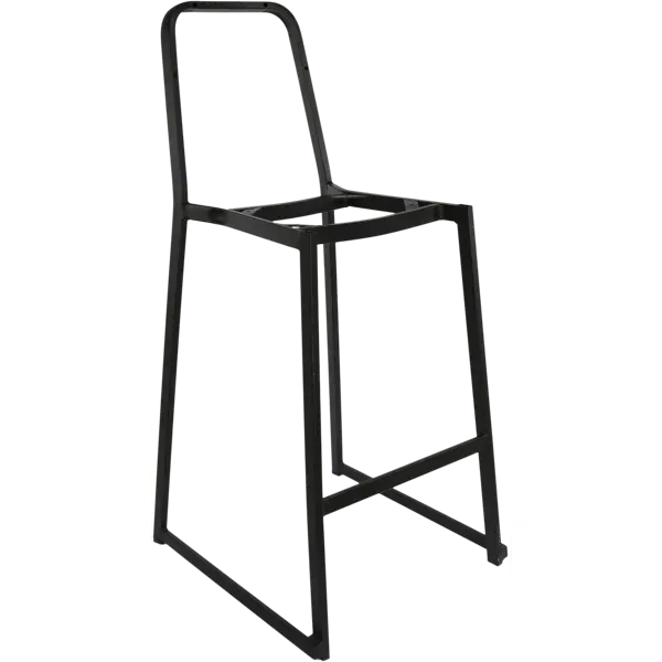 FL Durafurn Denver Barstool - Black Metal Frame