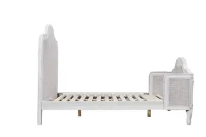 VI Fleur Solid Timber Antique Design Bed Frame thumbnail 4