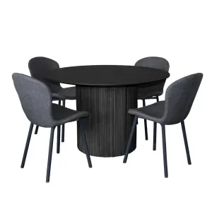 BT Miami 120cm Diameter Timber Round Dining Table thumbnail 3