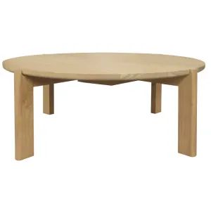 CT Adelle Solid Timber Round Coffee Table thumbnail 1