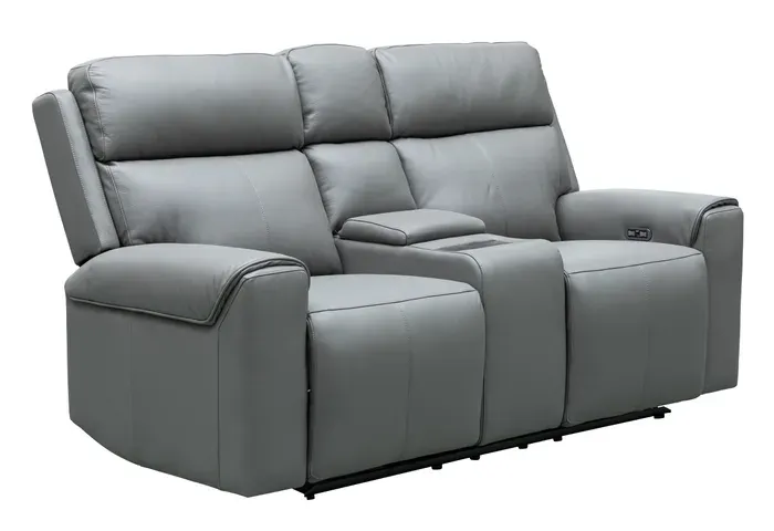 EL Jennitte 2 Seater Recliner Sofa Rhino Jet Black